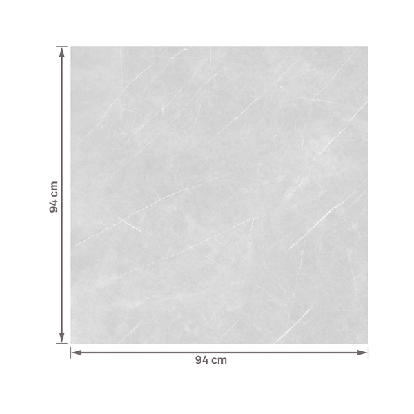 Porcelanato Marmorizado Acetinado Borda Reta Interno 94x94cm Pulpis Satiny Embramaco - Image 2