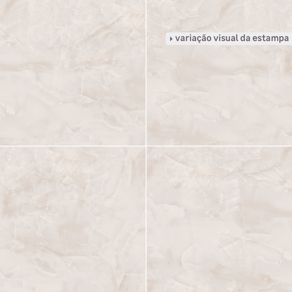 Porcelanato Marmorizado Polido Borda Reta Interno 80x80cm Dream Incesa - Image 3