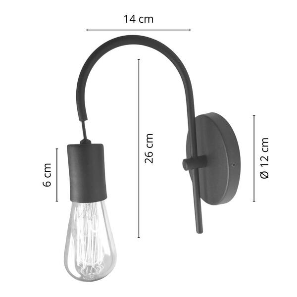 Arandela Abajur Luminária Parede Quarto Cama Moderno Bronze - Image 5