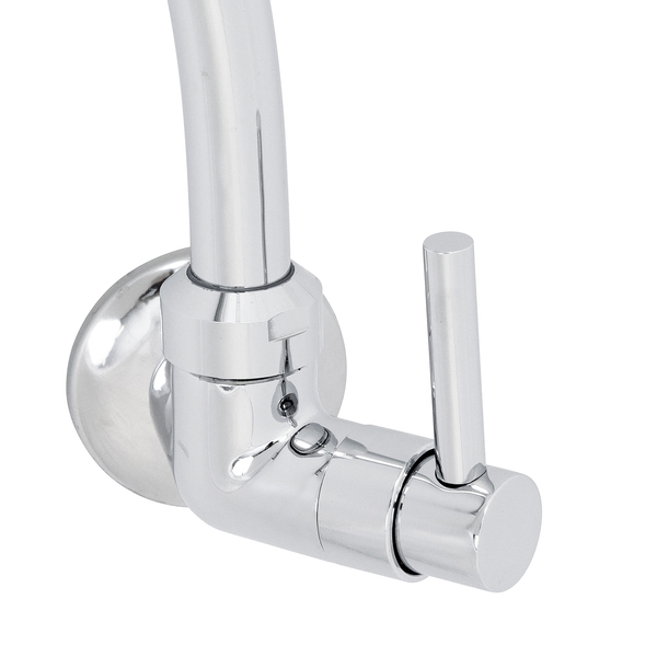 Torneira de Parede para Cozinha com Bica Alta Cromada Niterói Delinia - Image 4